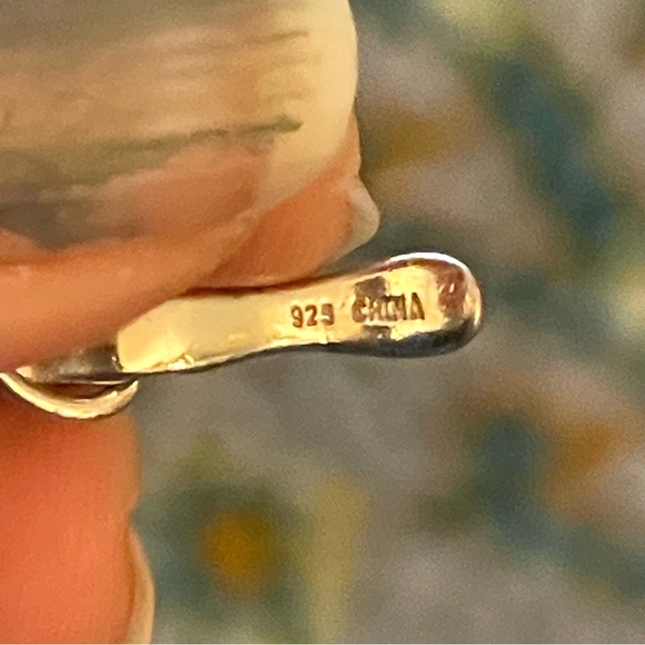 Vintage Robert Lee Morris RLM Studios stamped 925 & brass bracelet toggle clasp - Picture 10 of 10